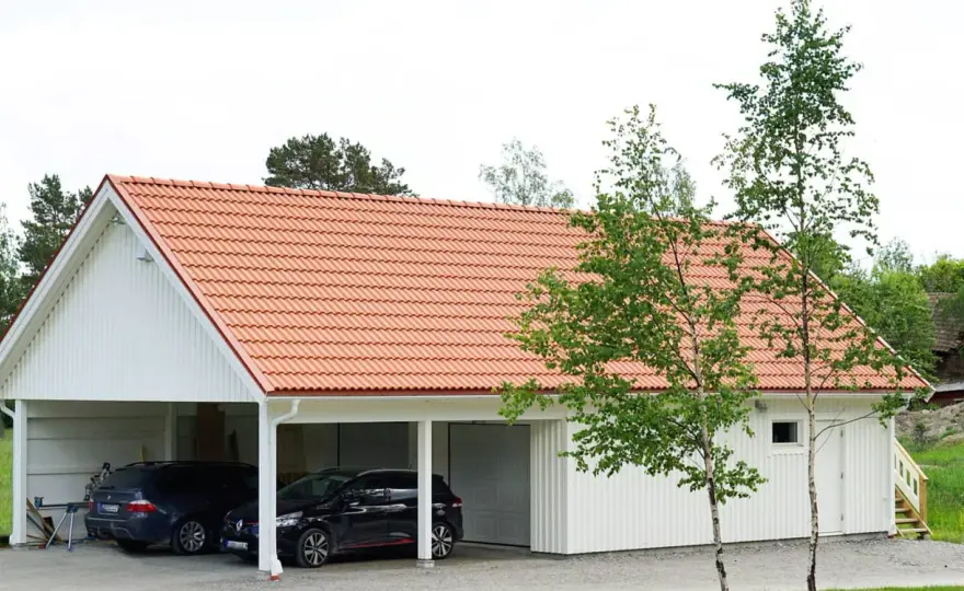 Bygga om carport till garage - så avgör grunden resultatet