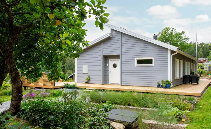 Ljusgrått hus - så väljer du rätt ton för fasaden